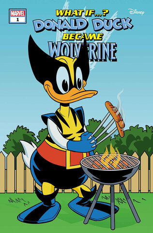 Marvel & Disney What If Donald Duck Became Wolverine #1 (Cover B) (ПРЕДЗАКАЗ!)