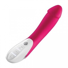 Вибратор Mystim Terrific Truman вишневый
