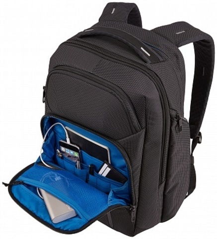 Картинка рюкзак городской Thule Crossover 2 Backpack 30L черный - 3