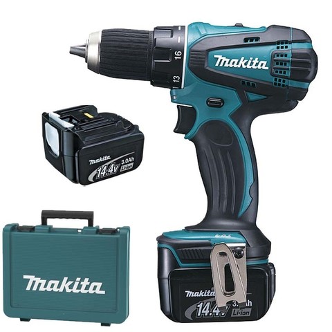 Аккумуляторная дрель-шуруповёрт Makita DDF446RFE