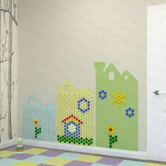 Настенная панель "Домик"