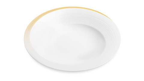 Тарелка суповая 23см Narumi Золотой жемчуг