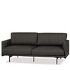 Двухместный диван Bebe 185 см, черный