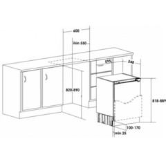 Встраиваемый морозильник Schaub Lorenz SLF E107W0M