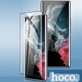 Защитное стекло 2,5D на весь экран 0,33 мм HD Hoco G1 для Samsung Galaxy S22 Plus (Черная рамка)