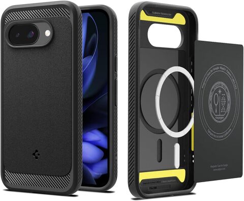 Чехол Spigen Rugged Armor для Google Pixel 9a (2025) - Черный | Black