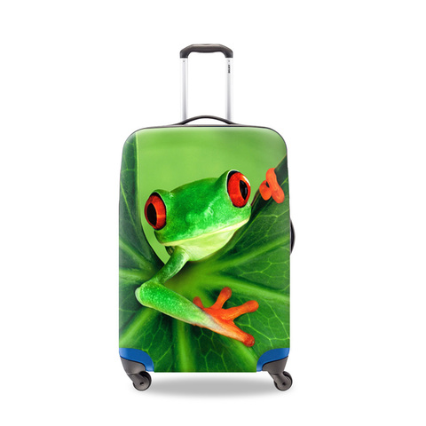 Чехол для чемодана - Лягушка