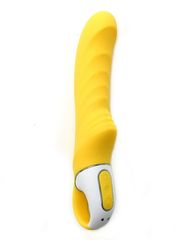 Жёлтый вибратор Satisfyer Vibes Yummy Sunshine - 22,5 см. - 