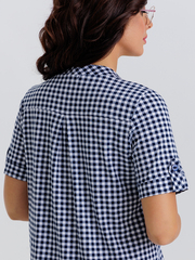 4630 Туника на пуговицах