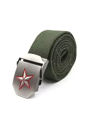 Ремень тактический брючный Звезда (олива)