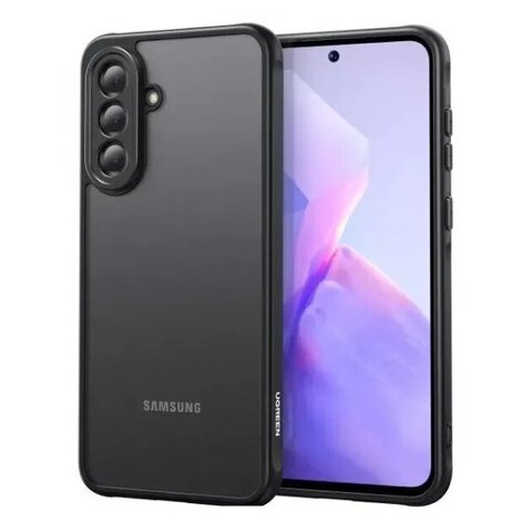 Защитный чехол  UGREEN CA207 (75462) Classy Matte Protective Case для Samsung Galaxy A56, черно-прозрачный