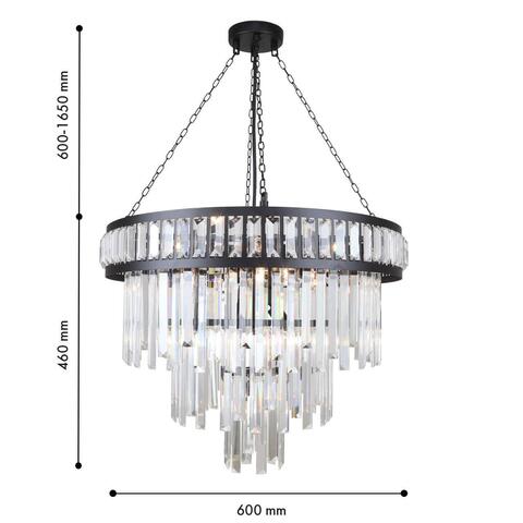 Подвесная люстра Favourite Preston 4731-12P