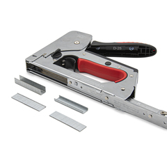 TS-5570 Степлер скобозабивной курковый механизм, 3в1, металл, 189x31x157мм (MILES)