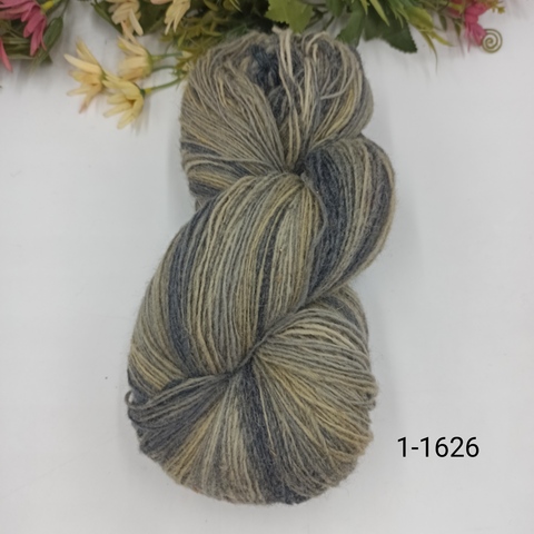 Дундага 6/1 шерсть секционного окрашивания 01-1626 420м/100гр