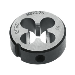 Плашка М 8,0х0,75 DINEN22568 115CrV3 6g 25х9мм Bucovice(CzTool) 210082