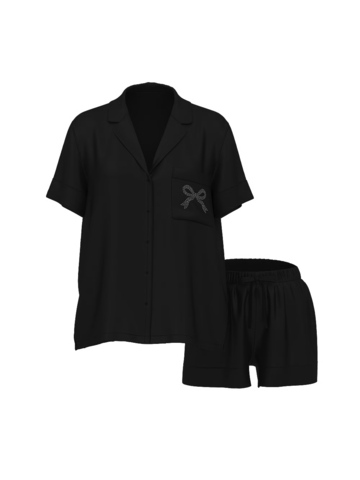 ПИЖАМА БОКСЕР САТИНОВАЯ VICTORIA'S SECRET