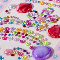 
          Наклейки-стразы Alingar, акриловые, "Лето", цветы, пакет с европодвесом