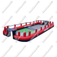 Надувная площадка для игры в хоккей 20*10*4 м