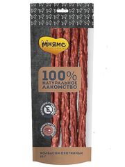 Лакомство Мнямс для собак, Колбаски охотничьи, упаковка 80г (УЦЕНКА)