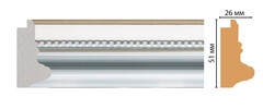Багет Decomaster FM27-1 51*26*2850мм