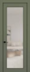 Дверь 01V GEOMETRY Матовый Оливковый