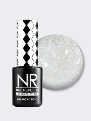 NR DIAMOND TOP №1 с шиммером (10 мл)