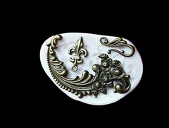 Силиконовый молд № 804 набор вензелей