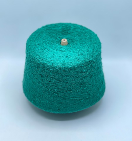 Бобинная пряжа, Aton. 620м, 100%Хлопок, Бриллиантово-зеленый(915)арт.37642