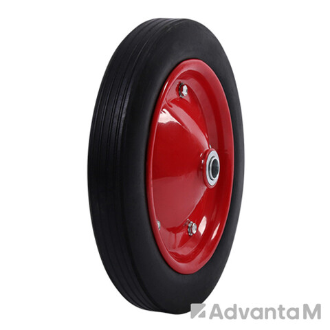 Колесо литая резина 320 мм со стальным диском SR2500(S)-20 симметричное