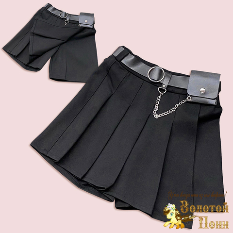 Юбка-шорты школа (7-12) 260410-S2094