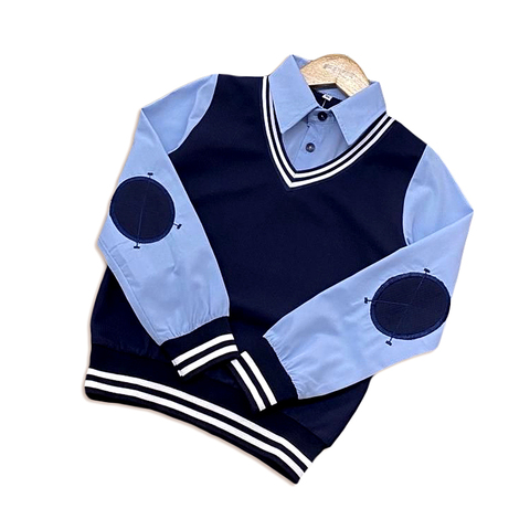 Джемпер-обманка м (9-13) 260415-WD196