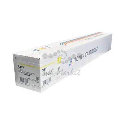 Тонер-картридж (CPP, TF8) C-EXV64 для CANON iR ADVANCE DX C3922/C3926/C3930 (CET) Yellow, 370г, 25500 стр., CET141749