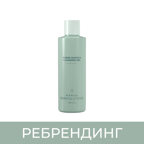 Мужской гель для умывания и бритья