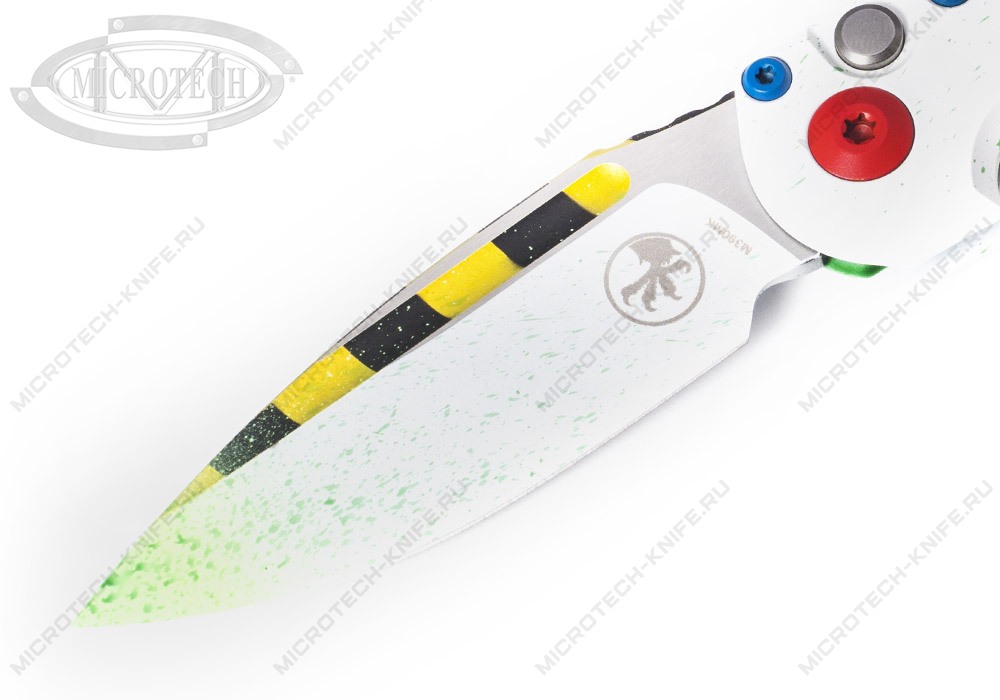 Нож Microtech LUDT 1135S-1GBS White Ghostbuster Limited
