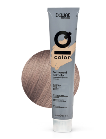 Краситель перманентный 9.1 Very light ash blonde IQ COLOR DEWAL Cosmetics, 90 мл