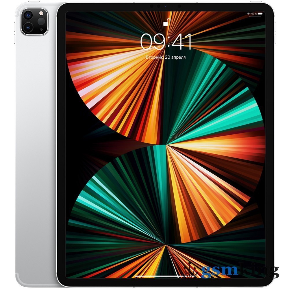 Планшет Apple iPad Pro 12,9-inch M1 2021 256Gb Wi-Fi + Cellular Silver  MHR73 - цена 0.0 ₽.