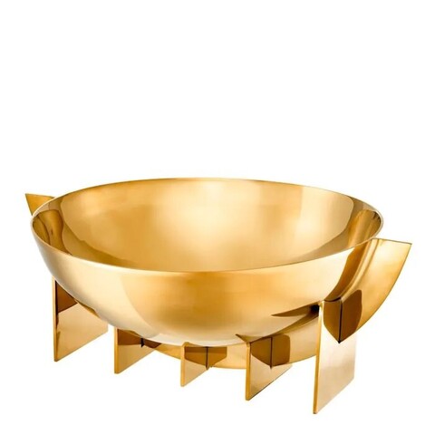 Чаша декоративная Bismarck, золото