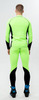 Раздельный гоночный комбинезон Nordski Base Lime/Black