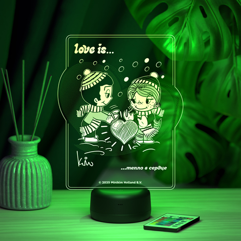 Love is - это тепло в сердце