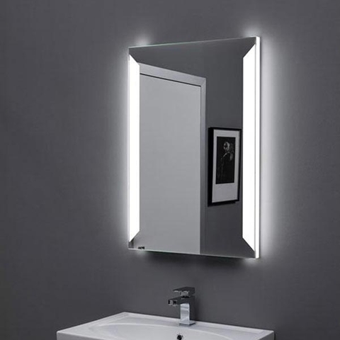 Aquanet 196651 Зеркало Сорренто 9085 с LED подсветкой, 900х850x32 мм, инфракрасный выключатель (196651)
