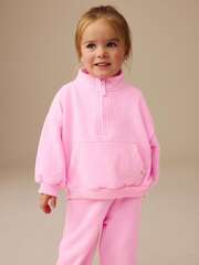 Толстовка на молнии для девочки Next E29-213, Розовый