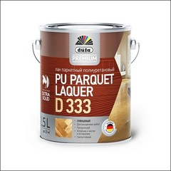 Лак полиуретановый для паркета Dufa PU Parquet Laquer D333 (Прозрачный)