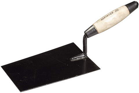 STAYER 185 мм, деревянная ручка, Кельма отделочника, MASTER (0821-1)