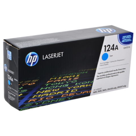 Покупка картриджей hp Q6001A №124A