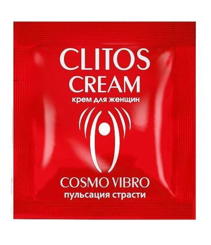 Пробник возбуждающего крема для женщин Clitos Cream - 1,5 гр. - Биоритм Одноразовая упаковка LB-23150t