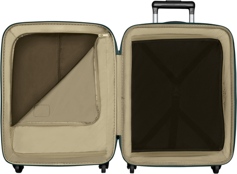 Чемодан Victorinox Etherius 17.1, с возможностью расширения на 4 см, зеленый, 39x20x55 см, 34 л