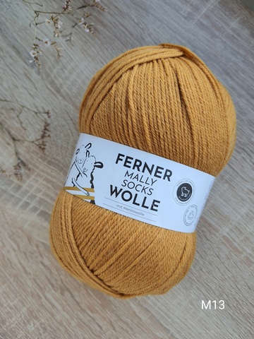 Ferner Wolle Mally Socks Uni M13