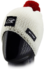 Шапка с помпоном Ski Time Star white