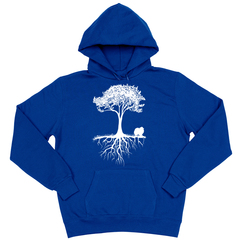 Толстовка "Шпиц у дерева"