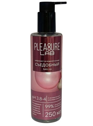 Лубрикант на водной основе Pleasure Lab с ароматом бабл-гам - 250 мл. - Pleasure Lab 1182-01lab